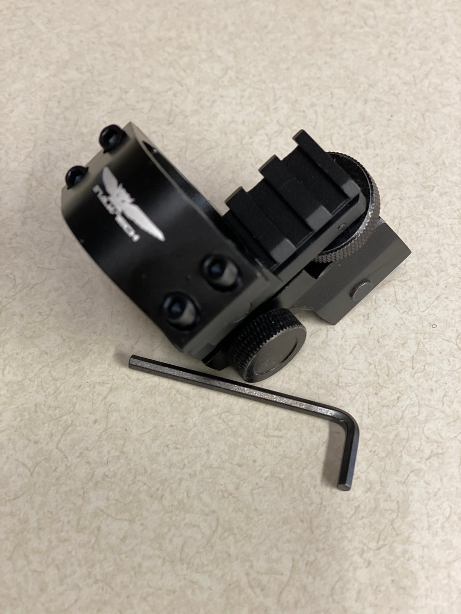 Windage / Elevation Adjustable Flashlight Mount Stalk Tech