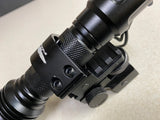 Windage / Elevation Adjustable Flashlight Mount