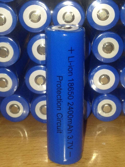 18650 Rechargeable Flashlight Battery Samsung Core 2400Mah with Printe – Stalk Tech